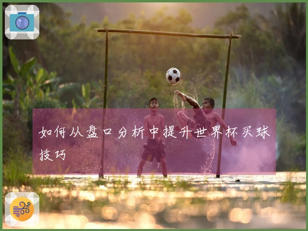 如何从盘口分析中提升世界杯买球技巧